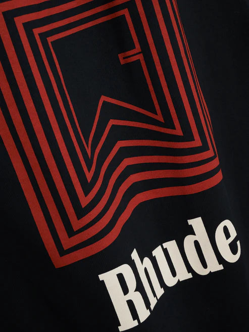 RHUDE CHEVRON LOGO REPEAT TEE