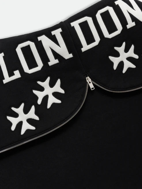 RHUDE ZIPPERED HOOD LUNDUN JACKET