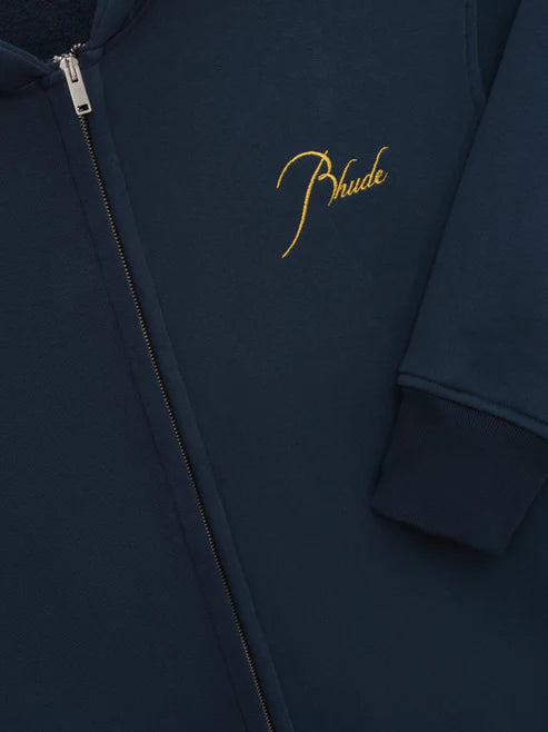 RHUDE FULL ZIP HOODIE
