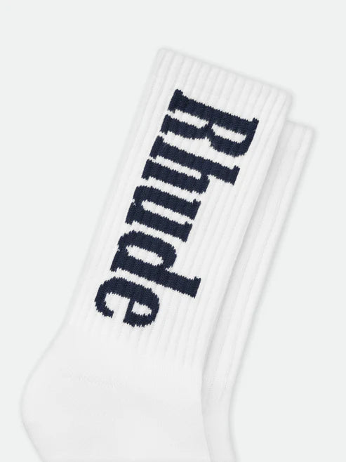 RHUDE VERTICAL LOGO SOCKS