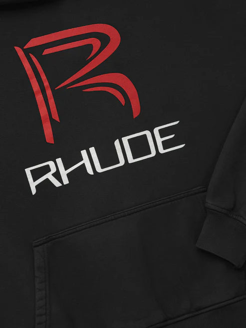 RHUDE CIRCUIT LOGO HOODIE