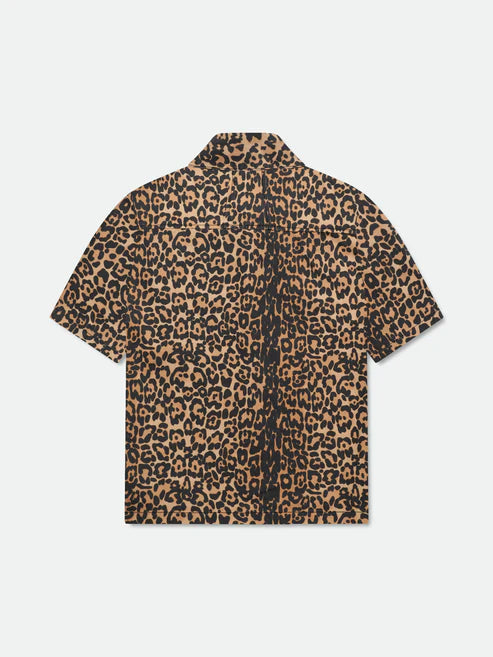LEOPARD BOXY WORK SHIRT