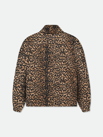 RHUDE LEOPARD OVERSIZED WORK JACKET