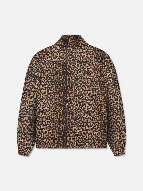 RHUDE LEOPARD OVERSIZED WORK JACKET