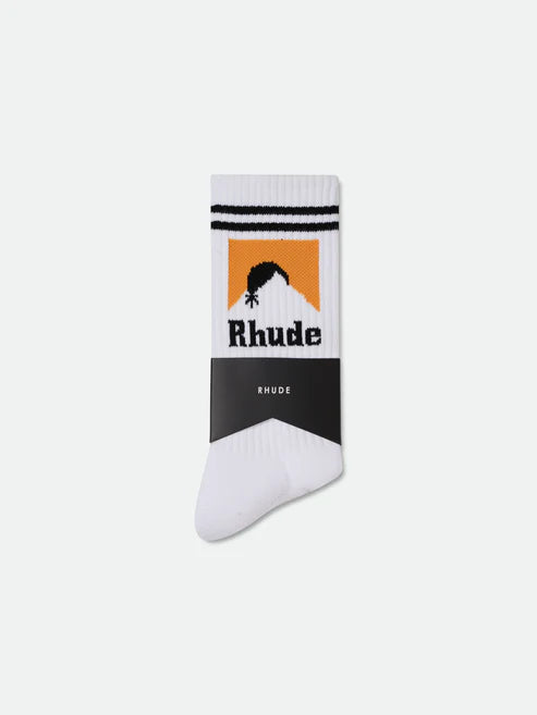 RHUDE STRIPED MOONLIGHT SOCK