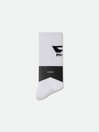 RHUDE CAMPIONE LOGO SOCK