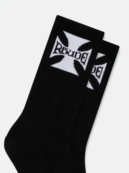 RHUDE BOYS LOGO SOCK