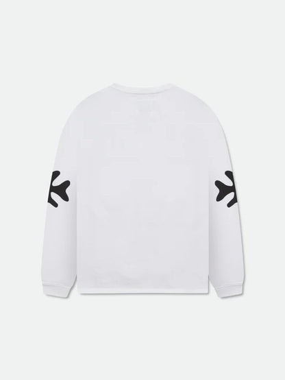 RHUDE DEIX SHIELD OVERSIZED LS TEE
