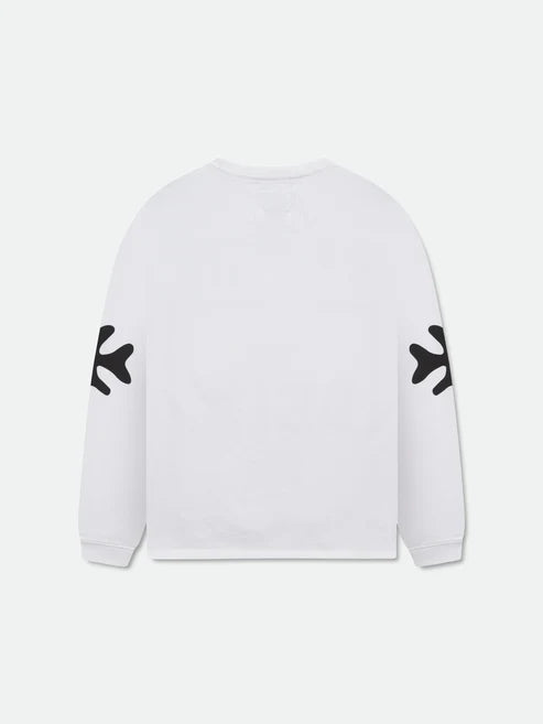 RHUDE DEIX SHIELD OVERSIZED LS TEE