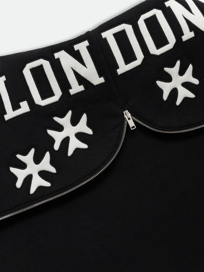 RHUDE ZIPPERED HOOD LUNDUN JACKET