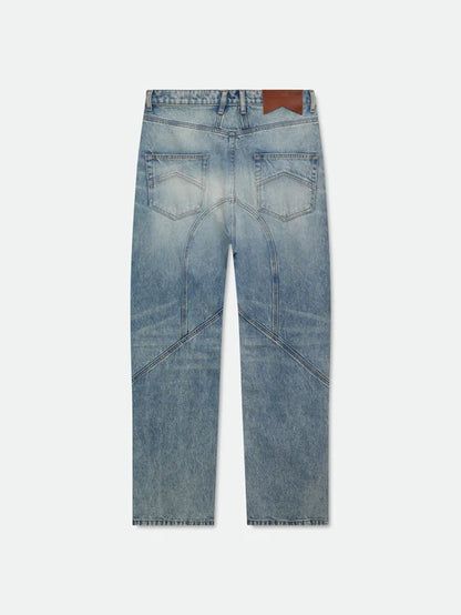 RHUDE MOTO WIDE LEG DENIM