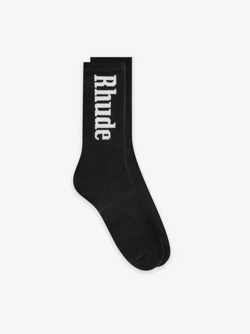 RHUDE VERTICAL LOGO SOCKS