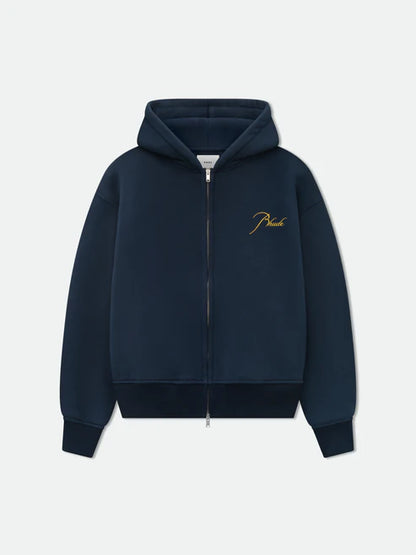 RHUDE FULL ZIP HOODIE