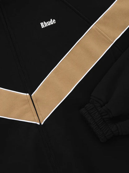 FLEECE ARMY TRACK JACKET