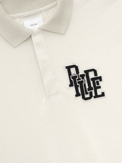 RHUDE PIQUE BOXY POLO SHIRT