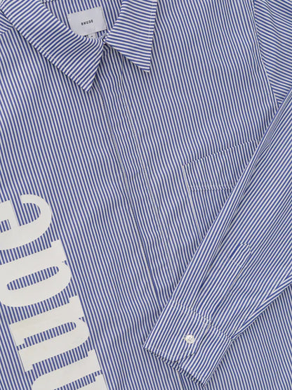 RHUDE SIDE LOGO LS SHIRT