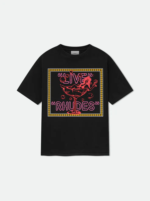 RHUDE LIVE RHUDES TEE