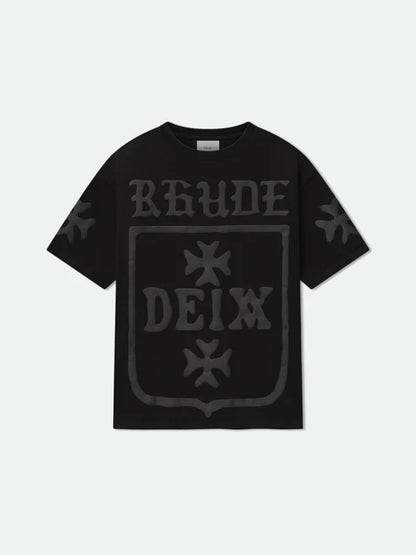 RHUDE DEIX SHIELD OVERSIZED TEE