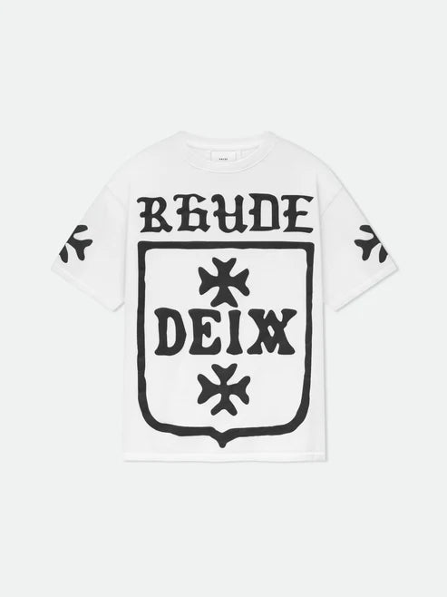 RHUDE DEIX SHIELD OVERSIZED TEE