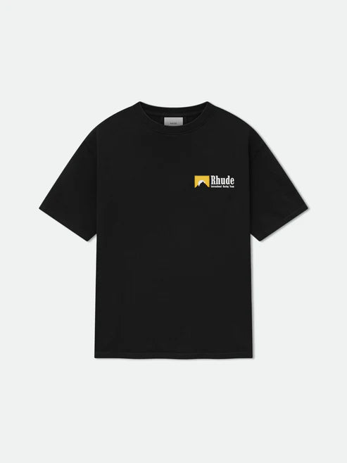 RHUDE INTERNATIONAL RACING LOGO TEE