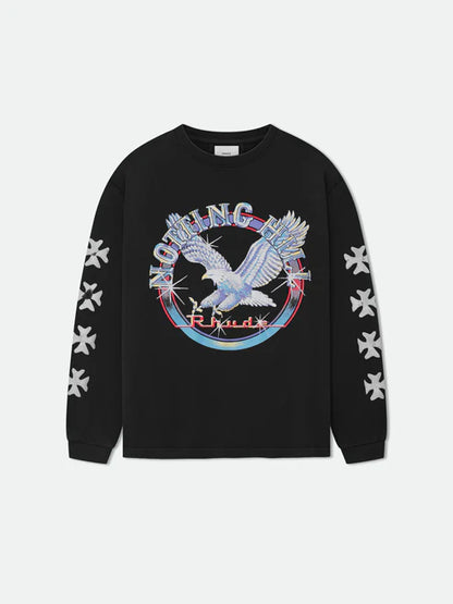 RHUDE NOTTING HILL EAGLE LS TEE