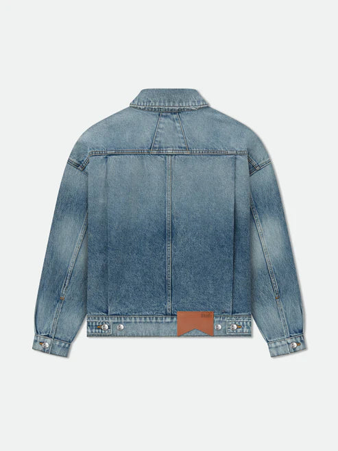 RHUDE DROPNECK DENIM TRUCKER JACKET