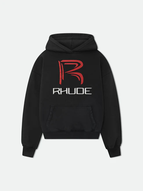 RHUDE CIRCUIT LOGO HOODIE