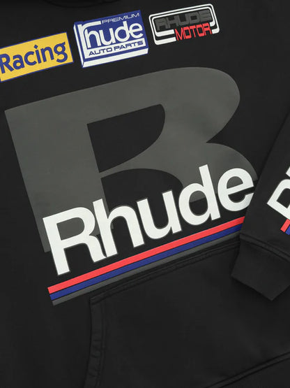 PETROL PATCH HOODIE