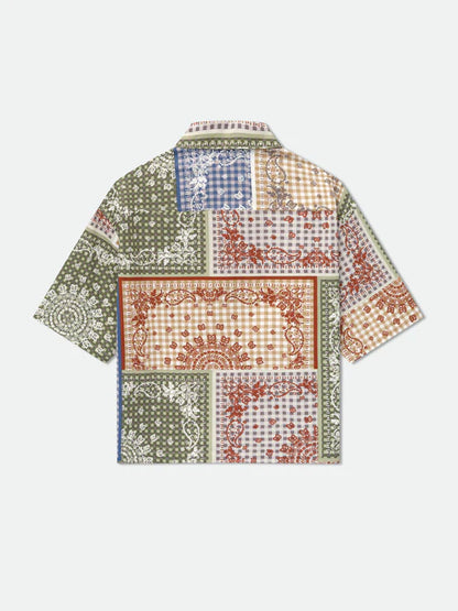 BANDANA BOXY WORK SHIRT
