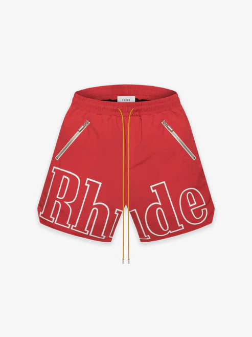 RHUDE RH LOGO SHORTS
