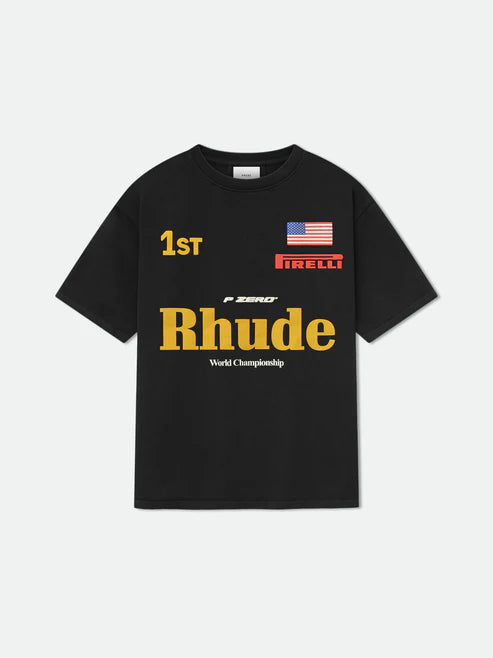 RHUDE WORLD CHAMP TEE