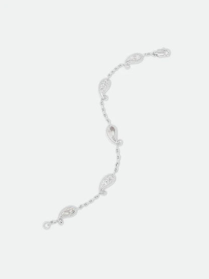 TEARS OF JOY BRACELET — SILVER/MOTHER OF PEARL